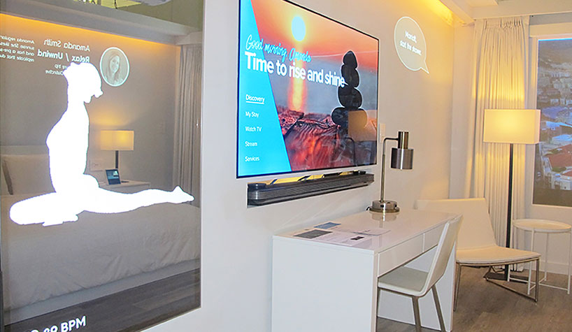 Αποτέλεσμα εικόνας για Marriott, Legrand, Samsung Reveal IoT Guestroom of the Future