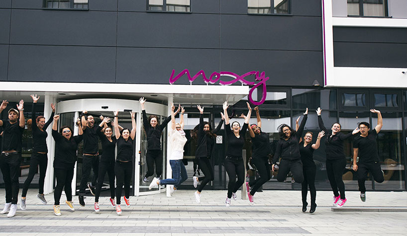 Moxy Hotels Partners With Upright Citizens Brigade For Employee Crew Moxy Hotels Has Collaborated With Uucb To Create An Original Employee Crew Training