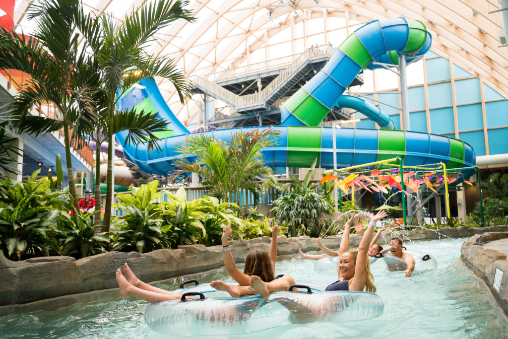 The Lazy River at the Kartrite Resort & Indoor Waterpark.